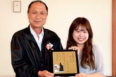 枕崎鰹節ジュニア大使はなちゃん